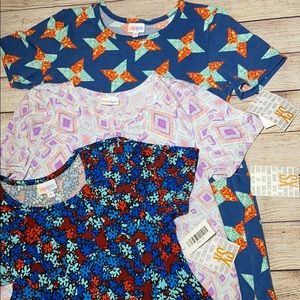 NWT Lularoe XS Carly Dress Bundle